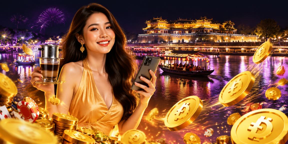 Người dùng tại Huế trải nghiệm casino trực tuyến trên điện thoại bên cạnh ly cà phê